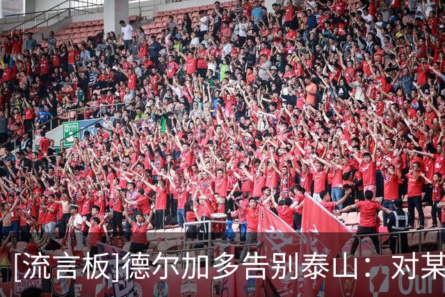 [流言板]德尔加多告别泰山：对某些时刻感到苦涩，但这让我得以成长
